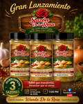 🔥 ESPECIAL DE LANZAMIENTO 🔥 3 Sazones De La Rosa por $36 📦 Envío incluido 📞 470-997-6450 Wanda De La Rosa